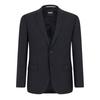 Mens Logo Wool Flap Pocket Suit Jacket