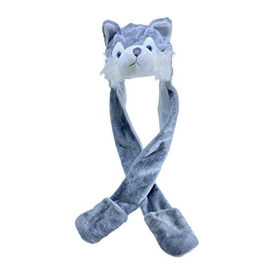 [Xiang Ru] Animal Hat, Christmas Cosplay, Year of the Ox, Year of the Tiger, Year of the Tiger, Panda, Rabbit, Year of the Rabbit, Includes Gloves,