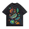 2026 Vintage Colorful Insect Bug Print T-Shirt Y2K Psychedelic Entomology Tee Men Women Casual Loose Fit Crew Neck Short Sleeve Top Loose Streetwear