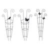 Iron Plant Trellis for Climbing Plant Indoor House Plant Support Trellis for Garden Potted Plant Support Stand