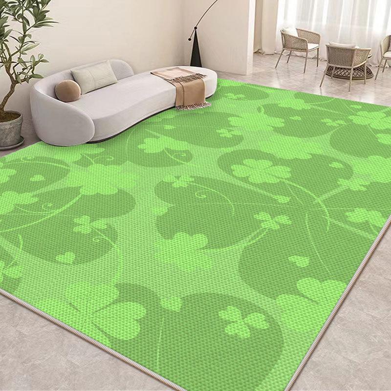 

Дышащий нескользящий коврик для гостиной из ледяного шелка - легко чистить и не требует ухода 2024 200x400 cm