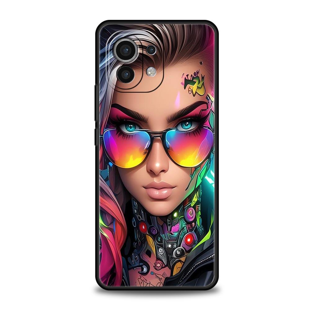 Hot Girls Phone Case Cover for Xiaomi Mi 17 15 14 13 12 11 Ultra 15T 14T 13T 12T 11T Pro Lite 5G Soft TPU Shell Fundas Capas Bag