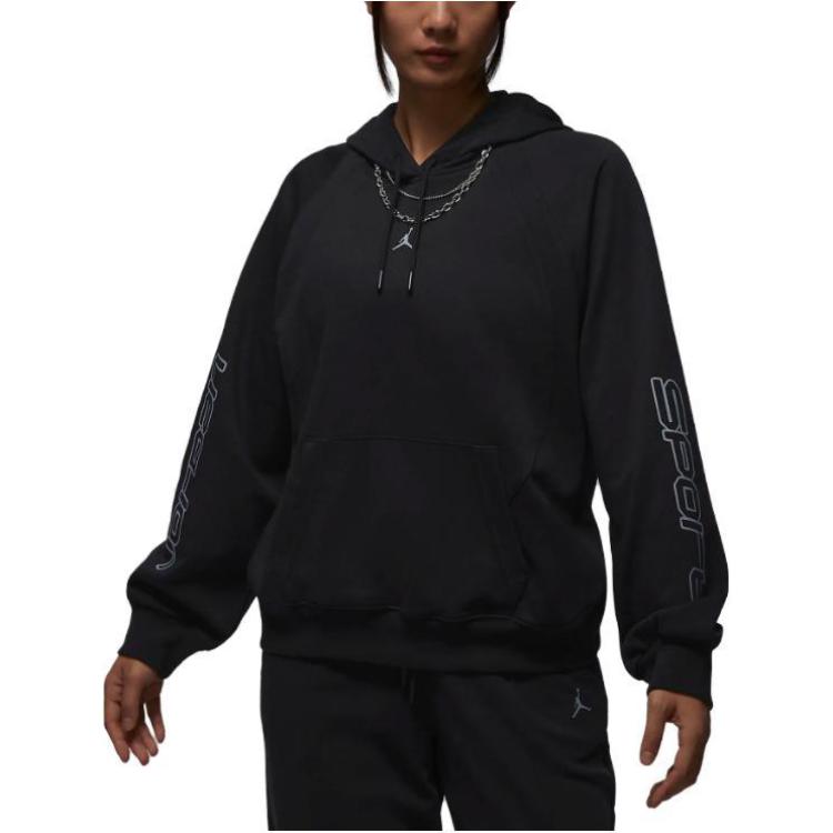 New Jordan Sweatshirt Women's Black FD7374-010