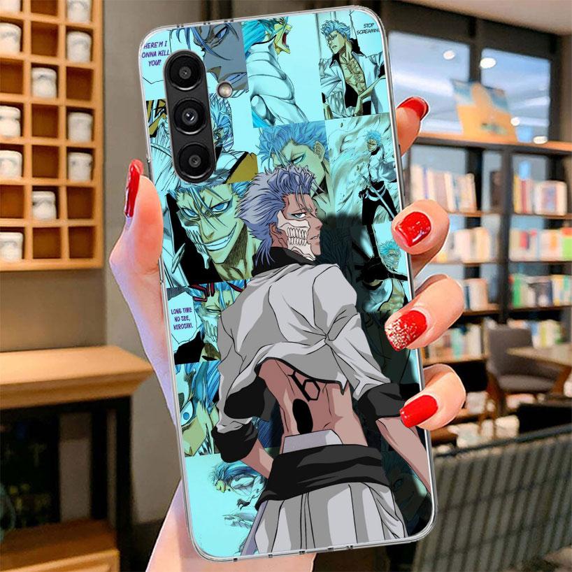 Grimmjow 6 Bleach Phone Case For Samsung Galaxy A17 A37 A57 A16 A26 A36 A56 A15 A25 A35 A55 A14 A24 A34 A54 A13 A23 A33 A53 Gala