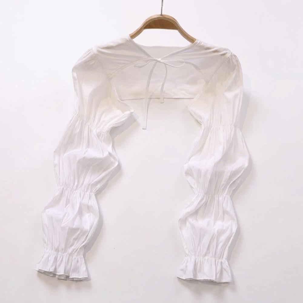 Thin Sun Protection Coat Breathable Shrug Shawl Shirts Sun Protective Shawl Travel M