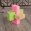 Kids' Educational Luban Lock IQ Puzzle Set: Assembly Toy for Stress Relief