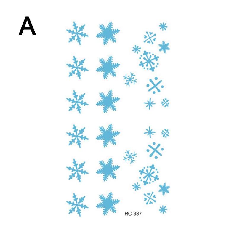 160 Adesivi Natalizi Olografici Per Bambini - 8 Fogli Con Babbo Natale, Alberi, Fiocchi Di Neve, Impermeabili - 3