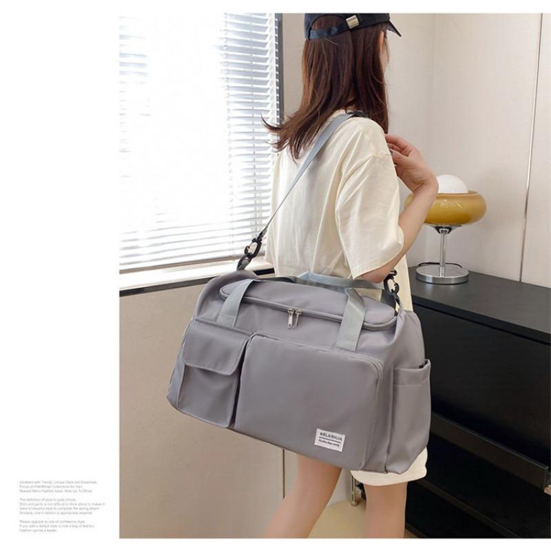 Wasserdichte Reisetasche mit Trocken-Nass-Trennung Großes Fassungsvermögen Yoga Fitnessstudio Sport Handtasche Langlebiges Oxford für Kurztrip Tasche