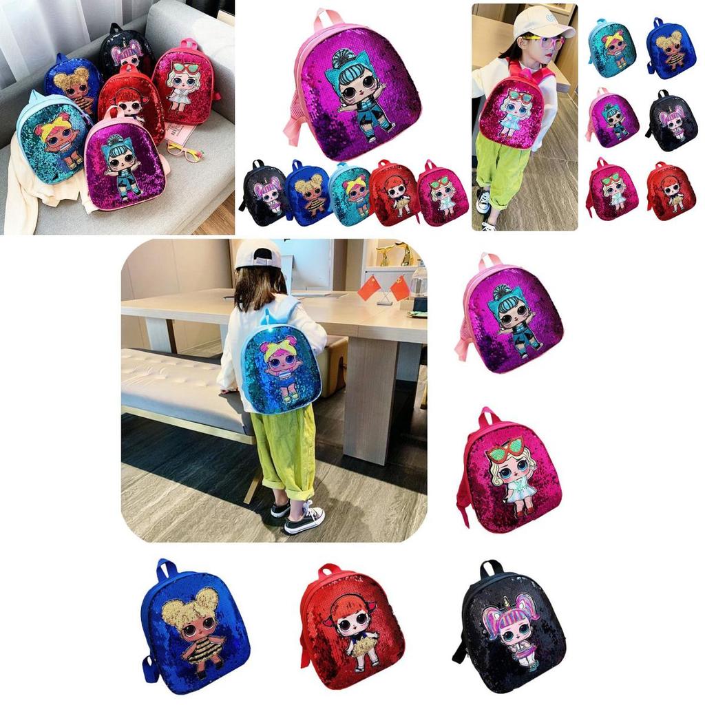 Doll Surprise Lol Bag Children Kids School Girls Cartoon Kindergarten Backpack