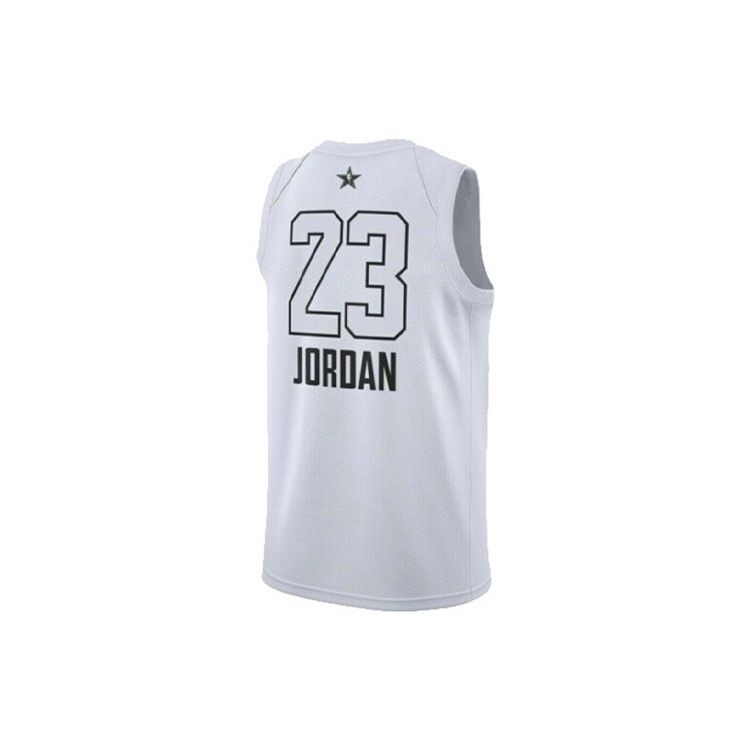 Jordan All-Star Edition Authentic Jersey White Men Streetwear 928868-107