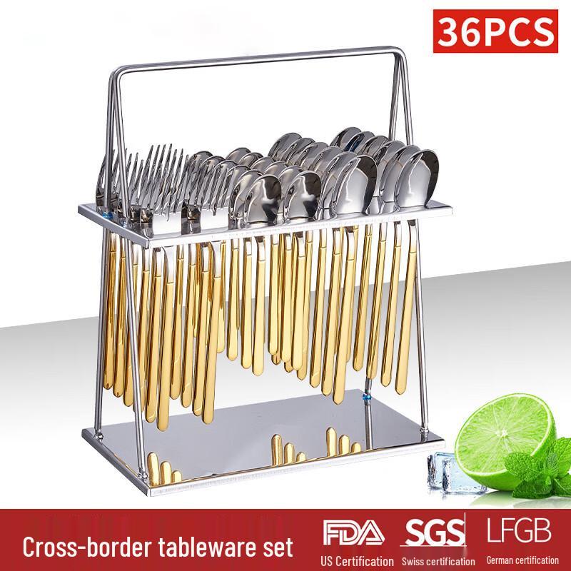 304 Stainless Steel 36-Piece Cutlery Set