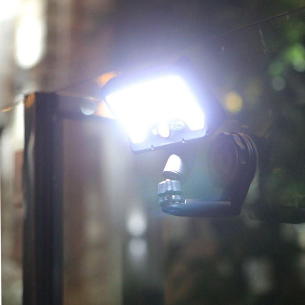 180 Degree Foldable Solar Wall Light Waterproof Design Adjustable Brightness Garden Street Lights 92 LEDs Auto On/Off