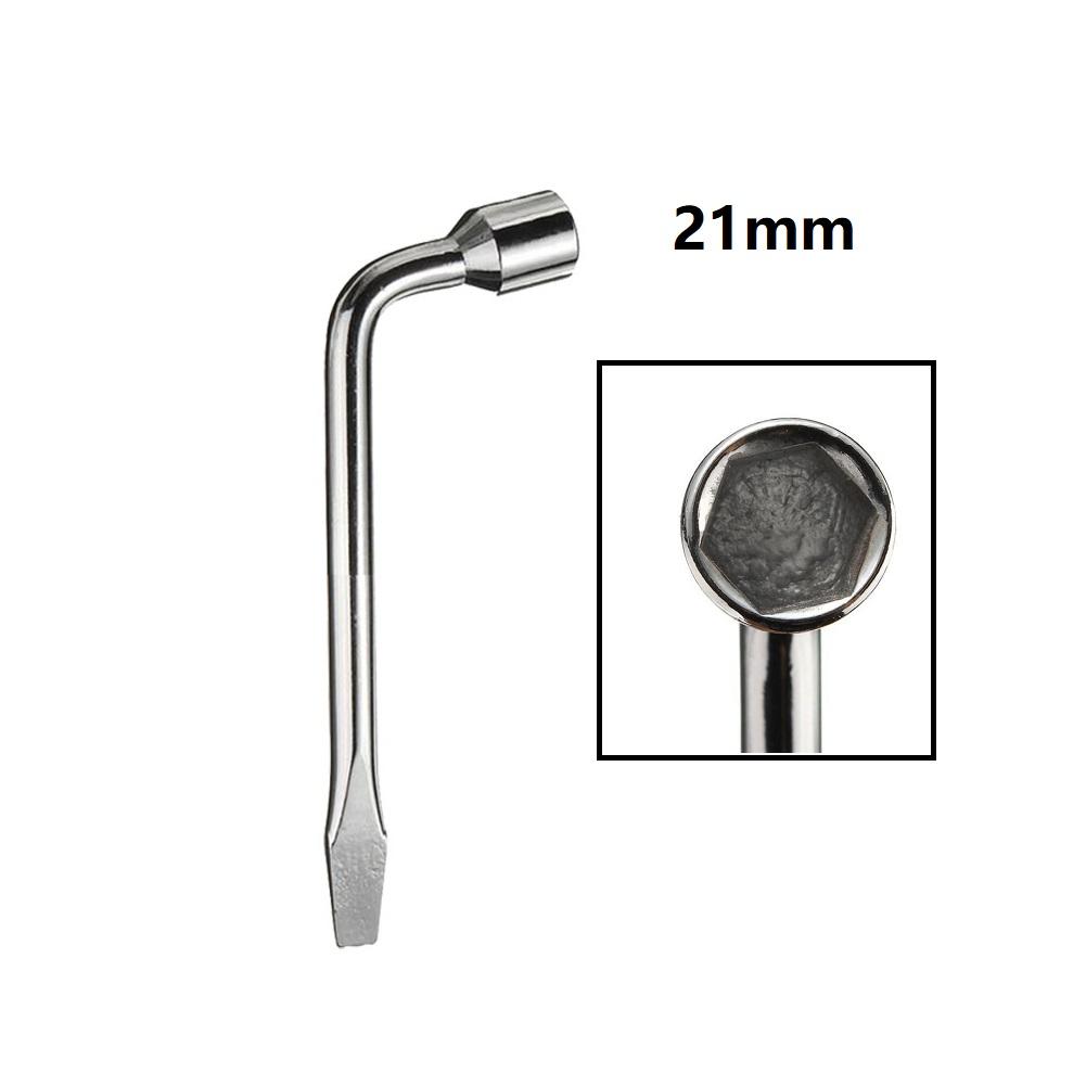 1/3pcs 17/19/21mm Wheel Nut Wrench Heavy Duty Lug Hex Nut Bolt Socket Spanner Extending Handle Wrench Hand Tools