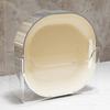 Plastic Candy Plate Transparent Dinner Plate Easy To Clean Fruit Plate  Kitchen
