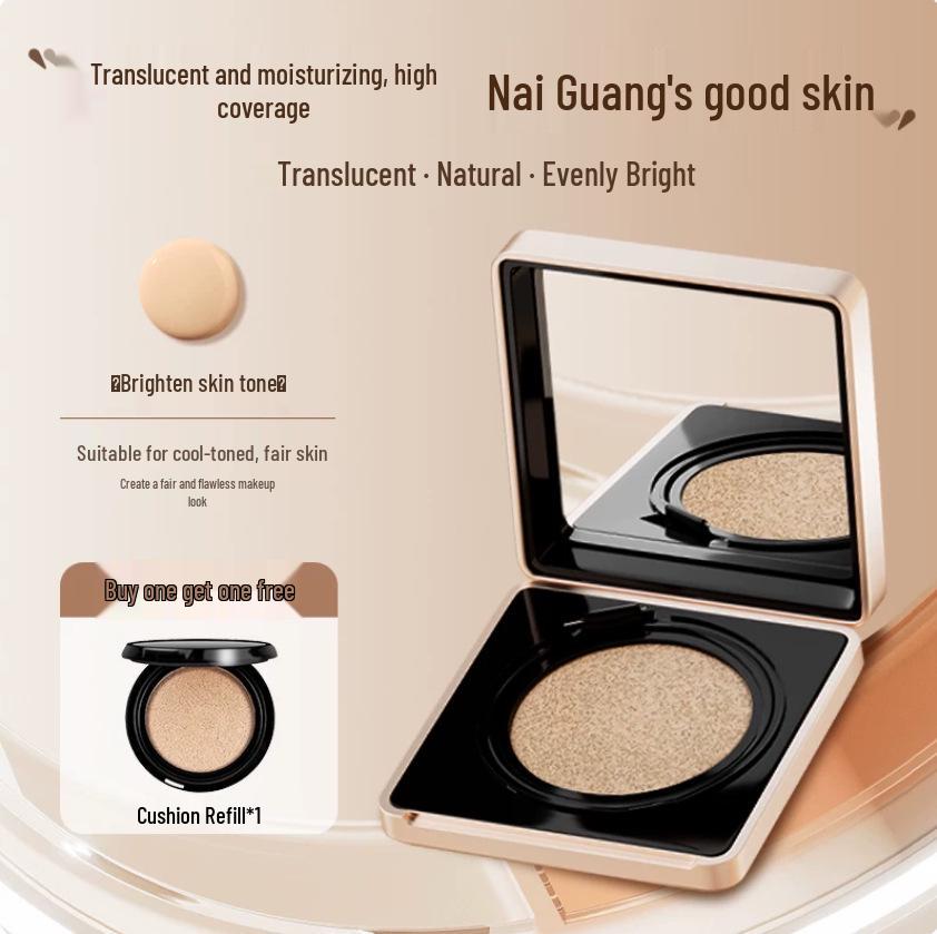 DIRUC Dilan Ke Cushion CC Крем: Настоящий увлажняющий консилер и BB-крем для сухой кожи. Natural Color