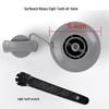 Inflatable Mattress Valve for Tent, Car, SUP Board, Kayak, Boat - High Pressure Eight-Hole Nozzle