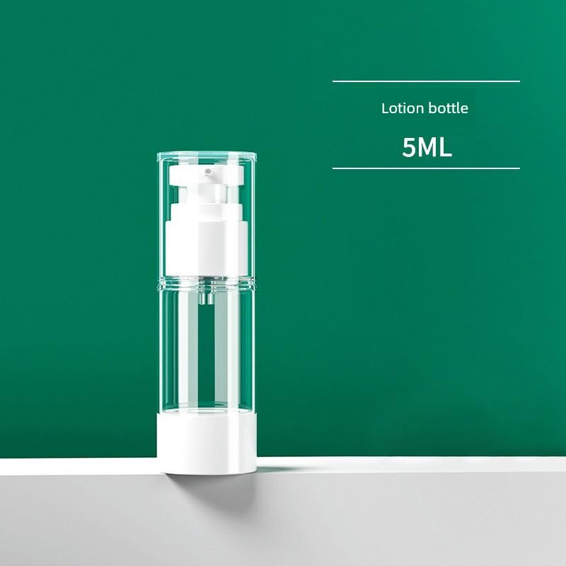 Vacuum Facial Cream Dispensing Bottle, Exquisite Skincare Product, Press-Type Lotion Empty Bottle, Portable Travel Sample Box, Cosmetics Vacuum Lotion Dispensing Bottle [Not Enough]