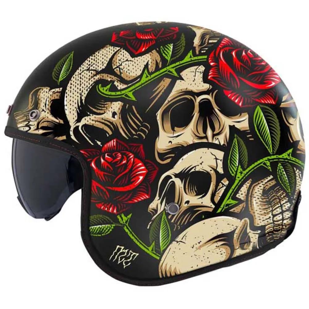 MT Helmets Open Face Helmet Le Mans SV Breakout