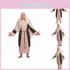 Authentic Halloween Saint John Cosplay Costume For Men In Elegant Polyester Fabric
