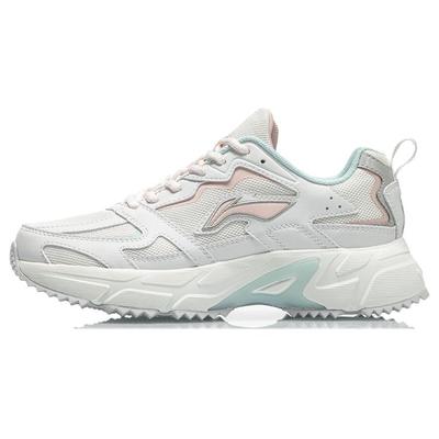 Lightweight Non-Slip Durable Low-Top Running Shoes Women Sneakers White Pink ARLQ004-5