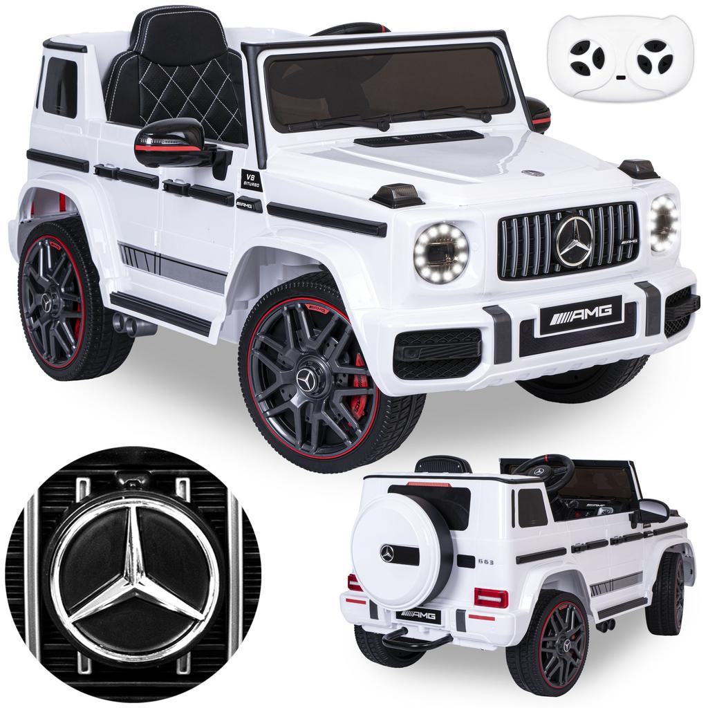 Elektroauto für Kinder MERCEDES AMG G63 weiß