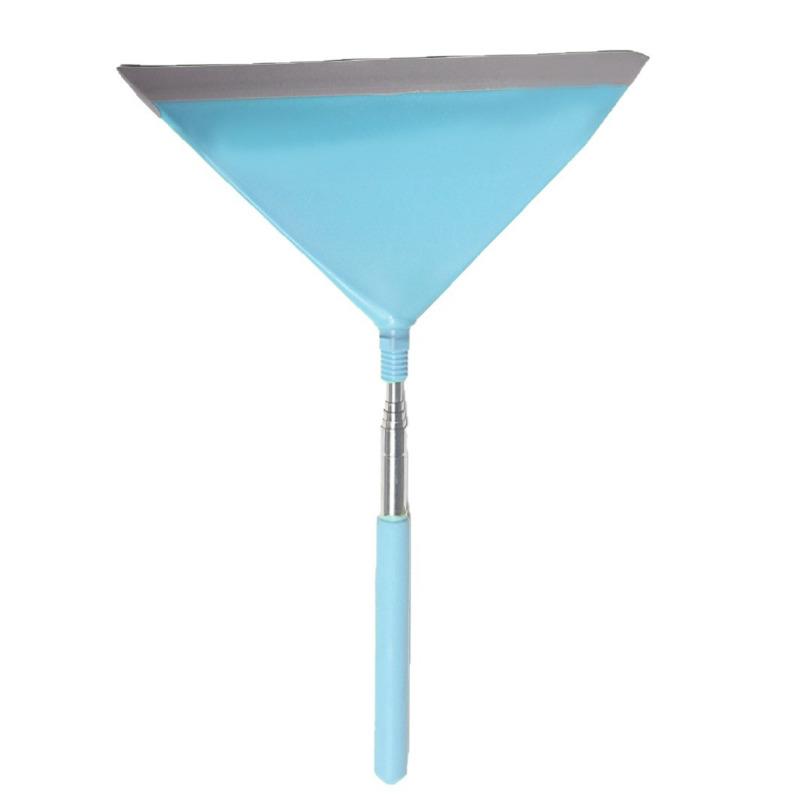 Adjustable Stainless Steel Window Cleaner Squeegee, Extendable Glass Scraper for Floor Tile and Car Windshield Cleaning