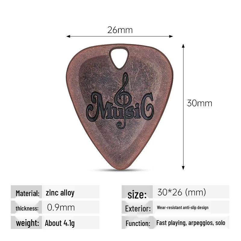 Celluloid & ABS Guitar Plectrums: 0.46, 0.71, 0.96, and Metal Picks