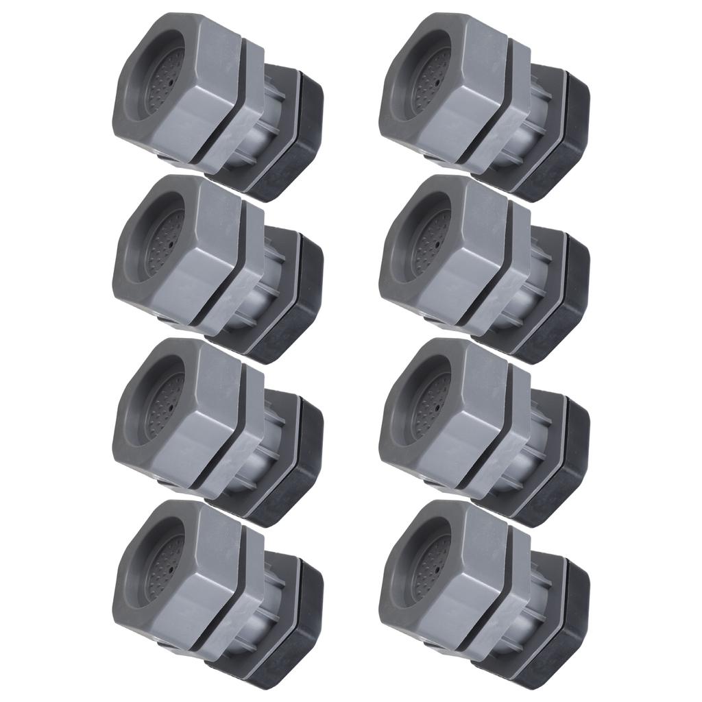 8Pcs Heightening Pad for Washing Machine Base Damper Washing Machine Mat Nonslip Mat Adjustable Washing Machine Protector