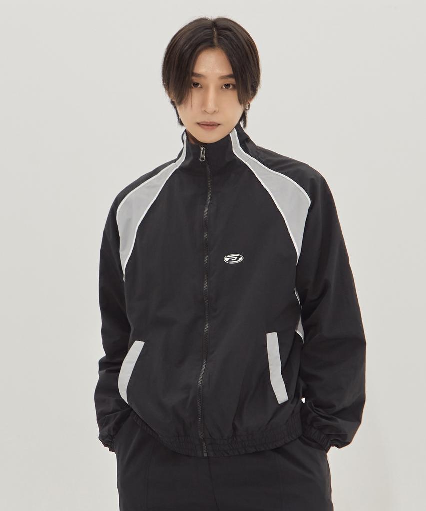 Born Champs Chmps Sporty Logo Track Jacket B23Ft19Bk