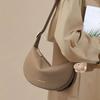 Real Leather Dumpling Bag for Women's New Summer Fashion Crossbody Bag Niche Saddle Bag