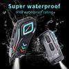 Bluetooth Motorcycle Helmet Headset Wireless IPX6 Waterproof Noice Reduction Earphone Super Long Standby HandsFree Headphone KO