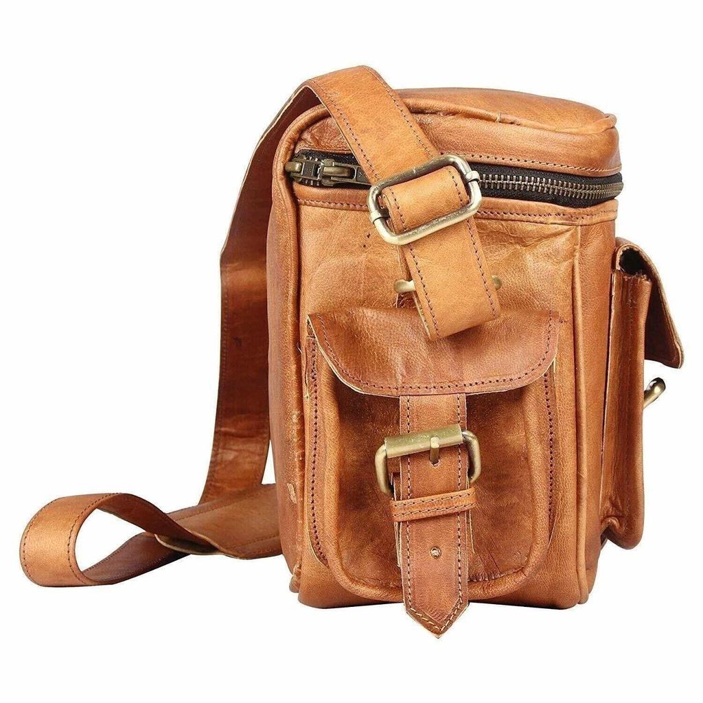 Bag Camera New Messenger Shoulder Real Leather Satchel Laptop Briefcase Bag
