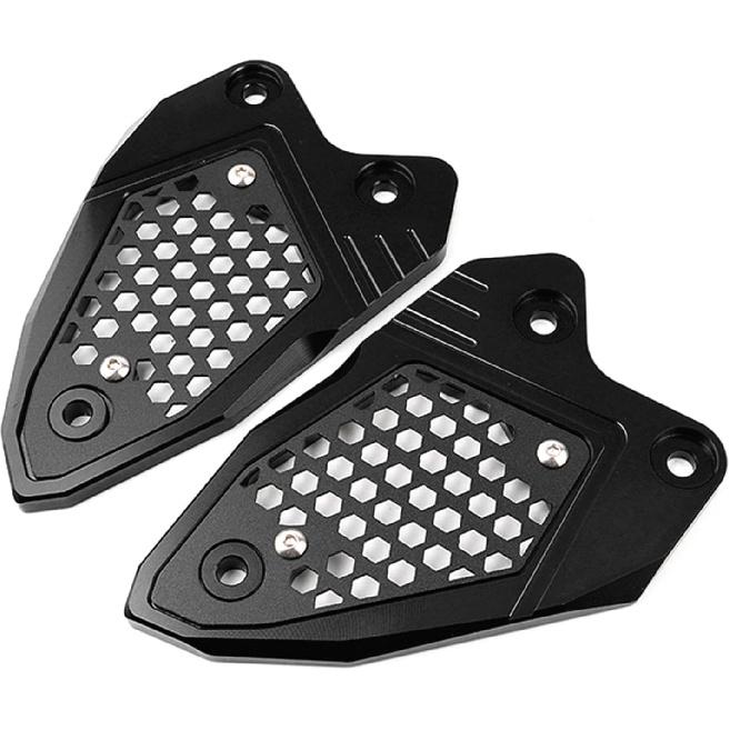 

Fit For KAWASAKI Z900 Z 900 Z900SE 2017-2023 2024 CNC Aluminum Motorcycle Foot Peg Protector Heel Guard Footrest Rear Set Heel Plates Guard Protector чёрный
