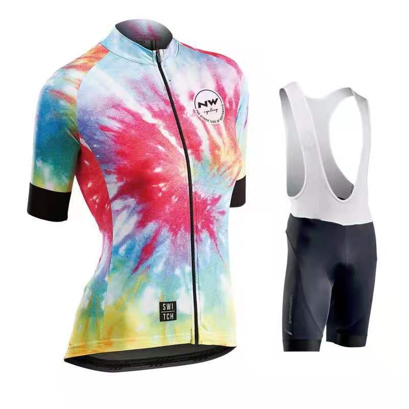 2026 Breathable Cycling Clothing Set Cycling Uniform Short Sleeve Set Summer Women's Mountain Road Cycling Suit: Sweat Absorption and Breathability