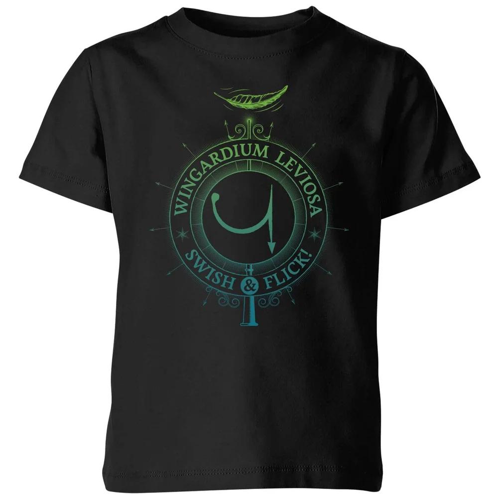 Harry Potter Wingardium Leviosa Kids  T-Shirt - Black - 3-4 Years 150