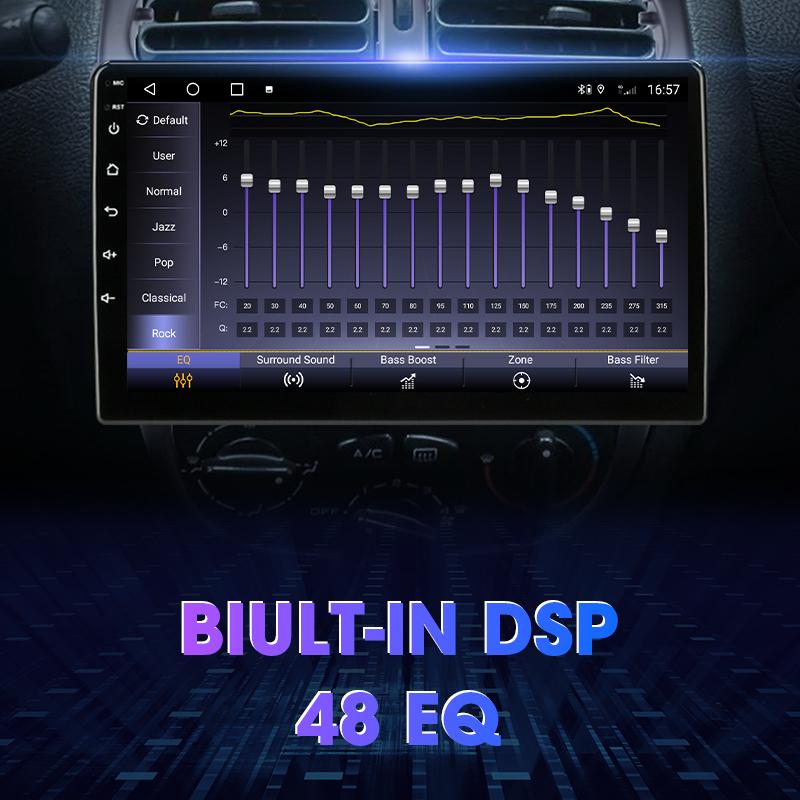 Für Peugeot 206 206CC SW 1998 - 2012 2 Din Android 12 Autoradio Multimedia Video Player GPS GPS 4G Carplay Auto Stereo Head Unit