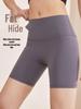 Plus Size Women's High-Waisted Butt-Lifting Stretch Yoga Shorts Fitness Summer