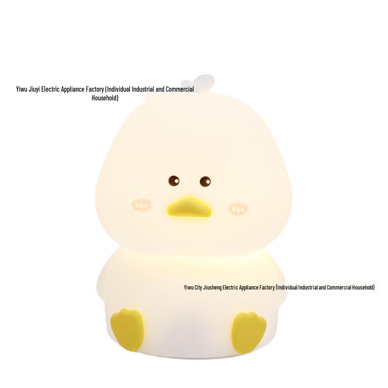 

Силиконовый ночник в виде утки: Сенсорное управление, Перезаряжаемый, Помощь при засыпании, Снятие стресса 1W Individual Box + USB Cable