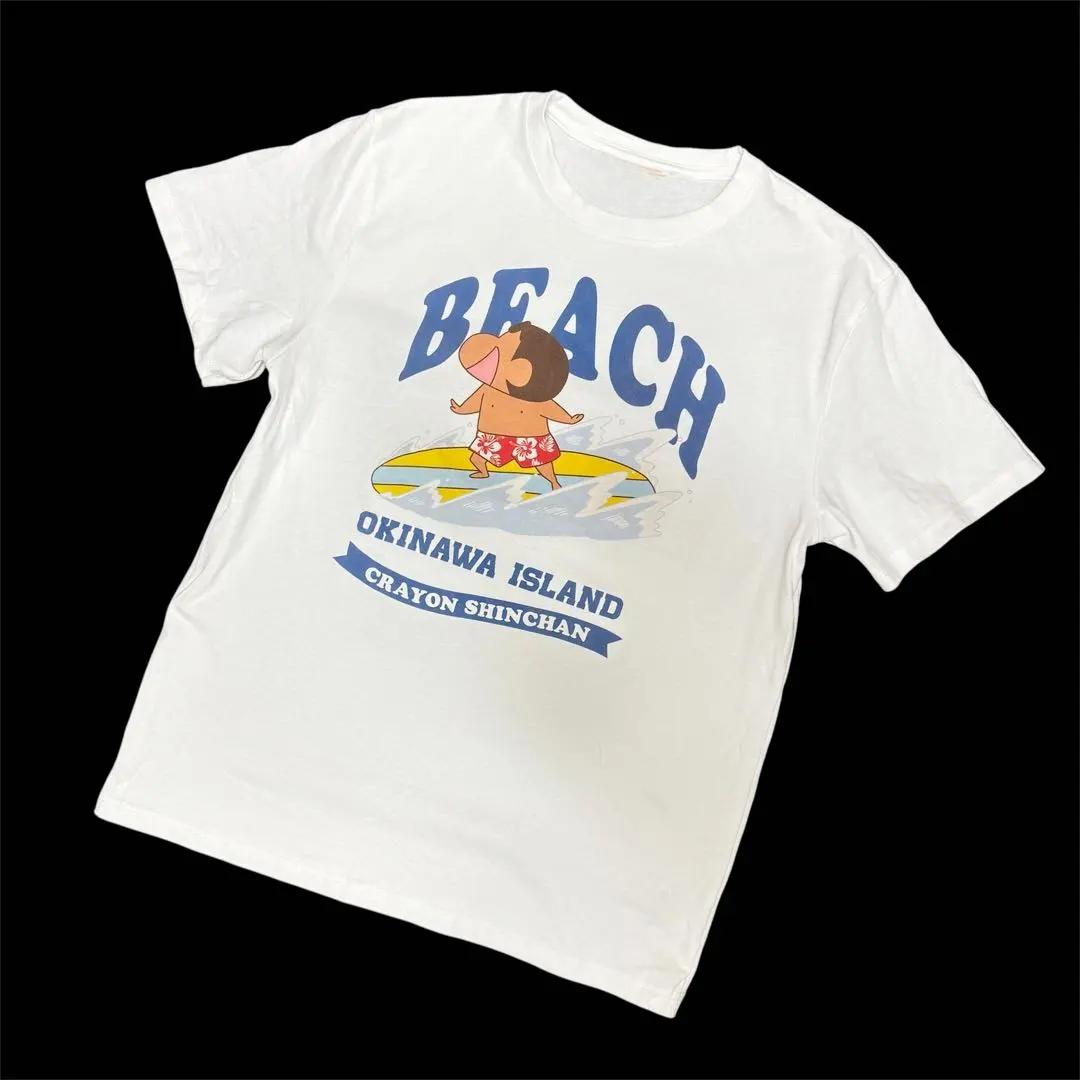 

2026 Summer Comic Form Crayon Shinchan Image 100 Cotton Printed Oversize Casual Tshirt Adult Children Parentchild Top y2k S