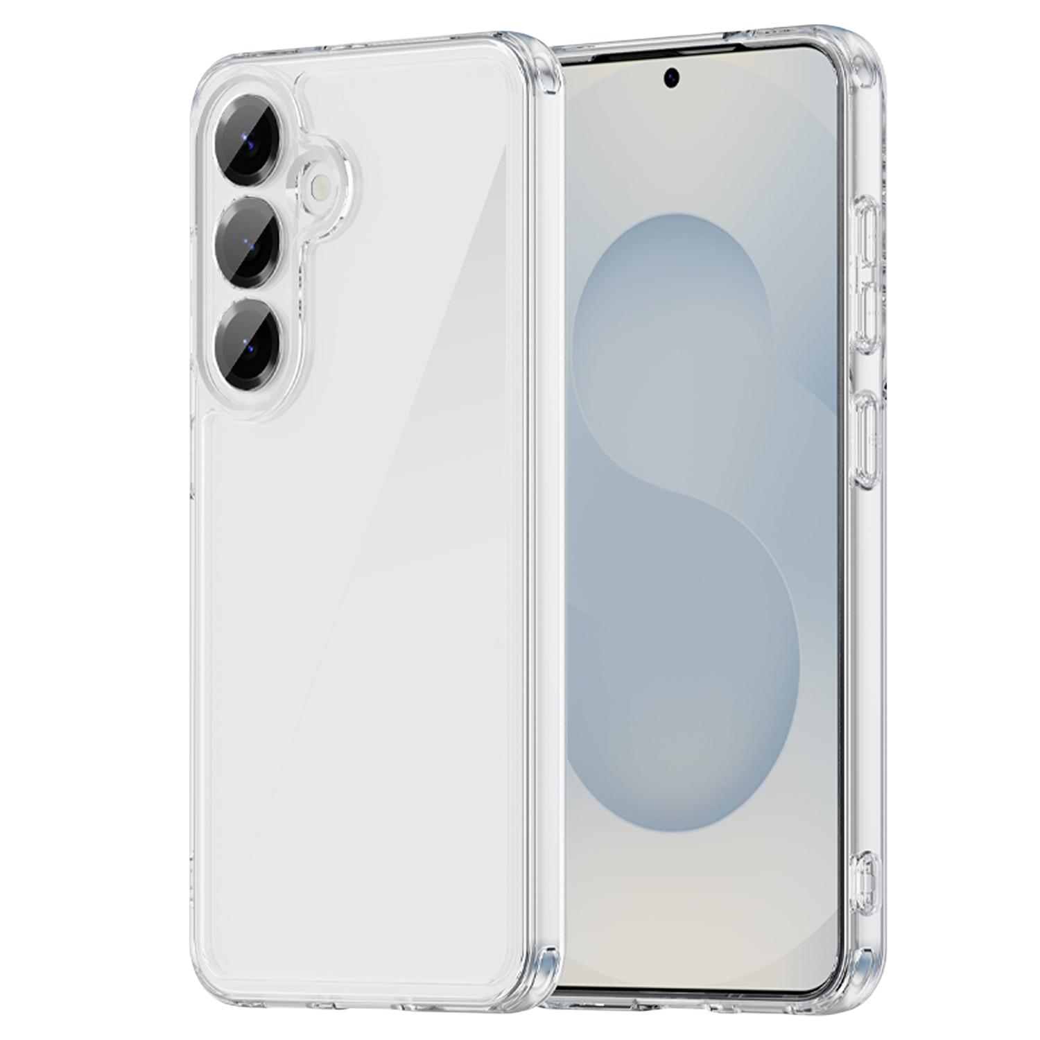 

For Samsung Galaxy S25+/S24+ Case TPU + Acrylic Phone Back Cover Anti Yellowing C