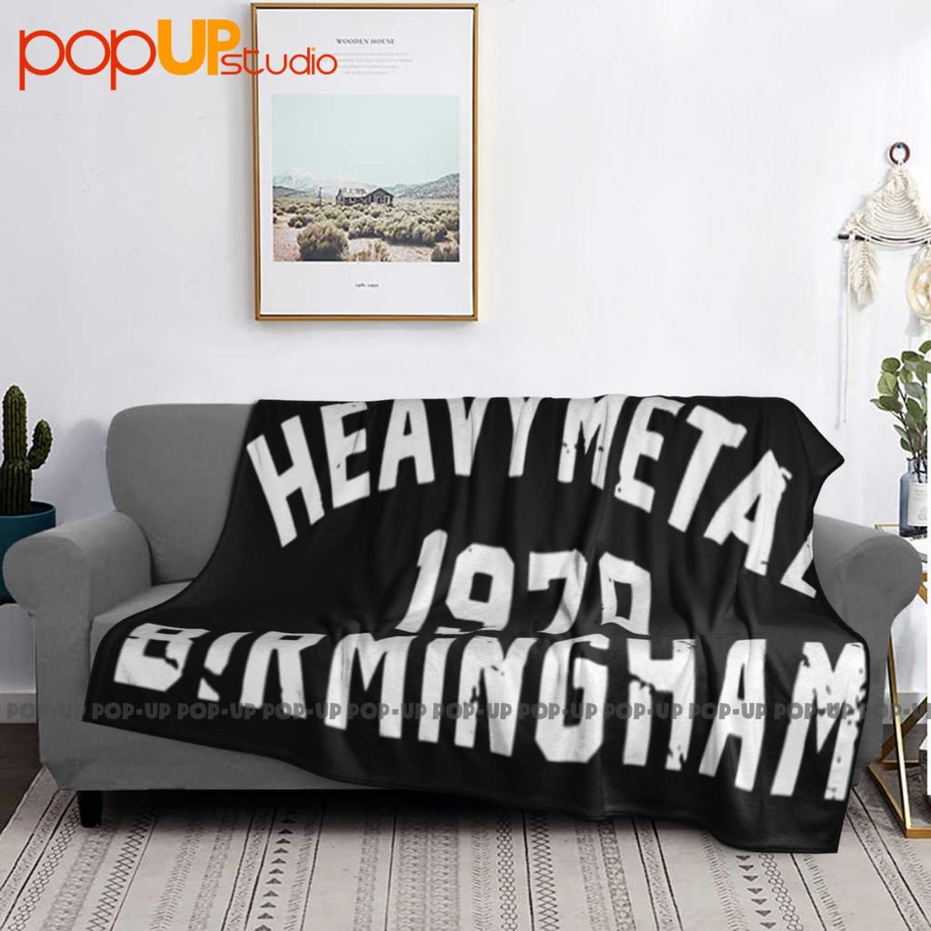 Heavy Metal 1970 Birmingham Rock Metalheads Headbangers Ultra-Soft Blanket Quilt Winter Sofa Cover Bed Covers