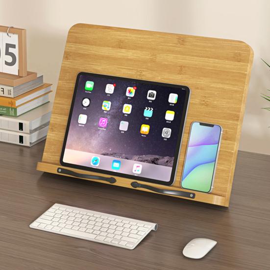 Reading Stand for Kitchen Countertops And Cookbooks Adjustable Cookbook Holder for Hands-Free Reading