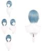 Puella Magi Madoka Magic Sayaka Miki Blue Cosplay Wig High Heat Resistant Fiber