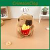 Chef Capybara Cartoon Plush Doll Children Toys Keychains Decoration Backpack