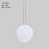 Scandinavian modern pendant lights minimalist living room dining room pendant lamp bar creative Crescent light Lighting Fixtures