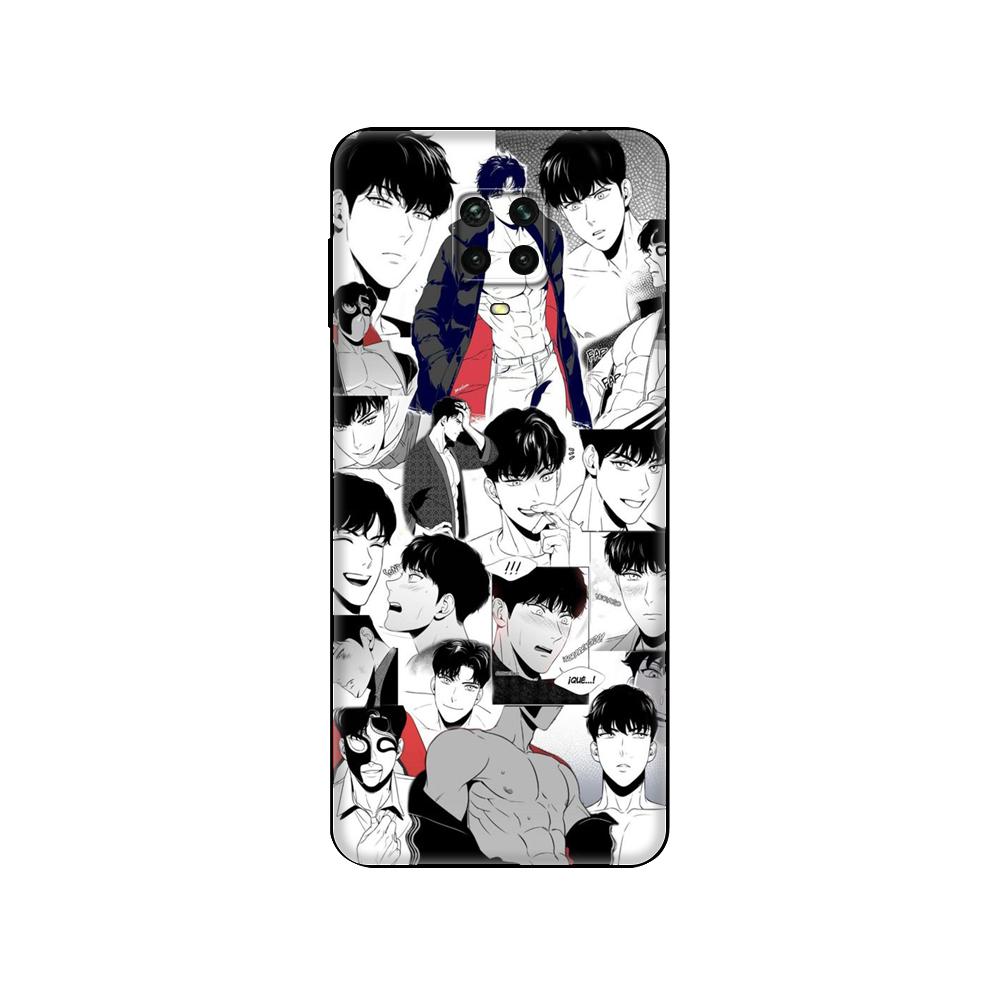 Black Tpu Case For Xiaomi Redmi 7A 8 8A 9 9A 9C Case Redmi Note 8T 8 Pro T Note 9 9S 9Pro Case Fashion Yaoi BJ Manga Alex Luxury