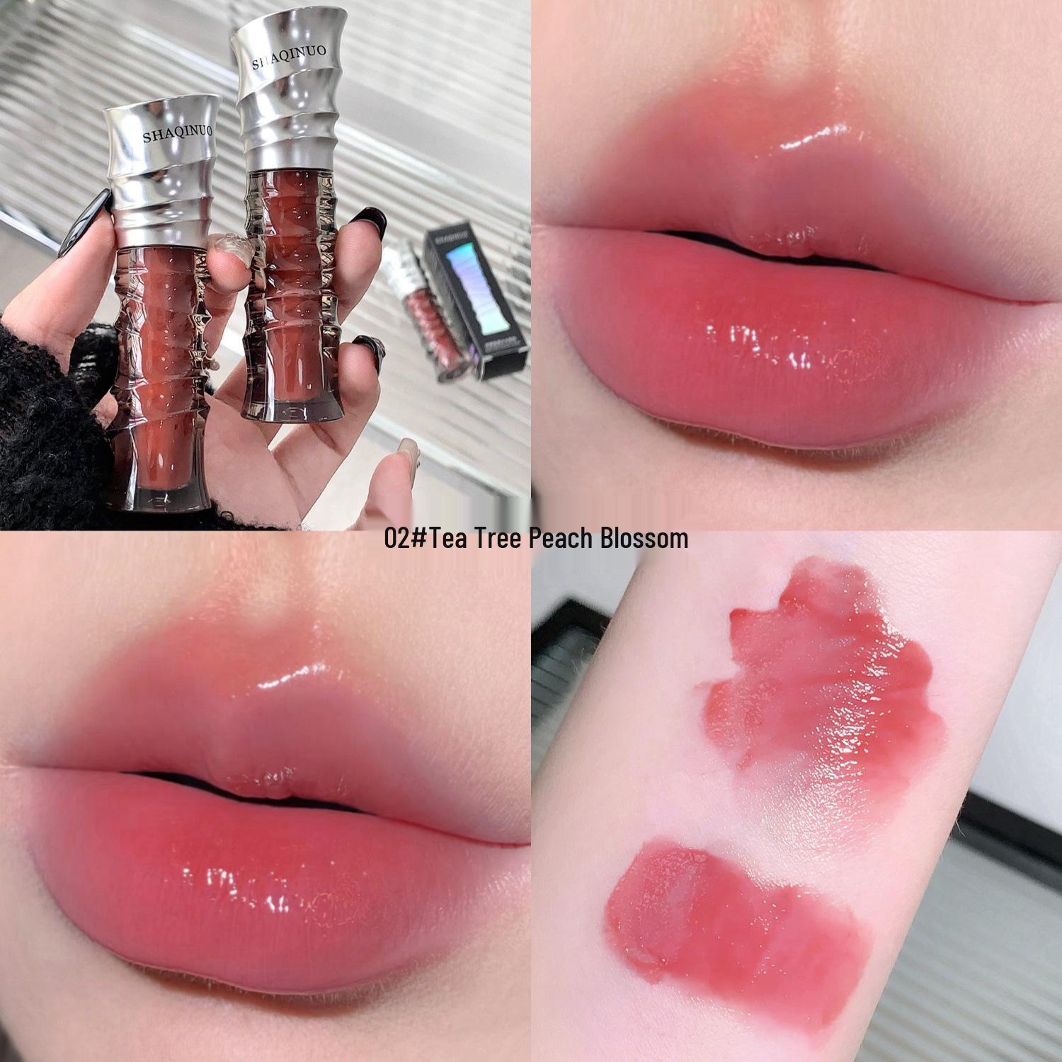 

SHAQINUO Crystal Clear Hydrating Lip Gloss - Mirror Finish Korean Style