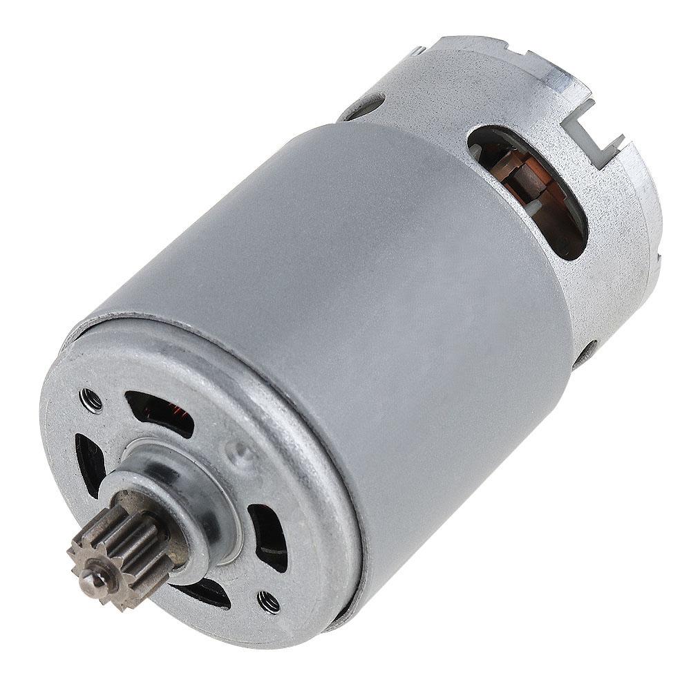 BHBL RS550 12V 19500 RPM DC Motor with Two-Speed 11 Teeth and High Torque for Electric Drill/Screwdriver