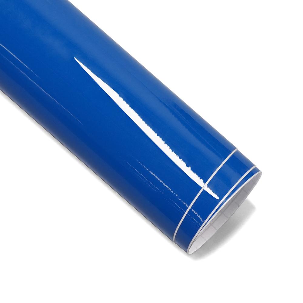 

Car Sticker Bright Dark Blue Car Film Covering Vinyl Wrap Air Bubble Free Film Car Accessories Exterior Interior Decoration 10x152cm