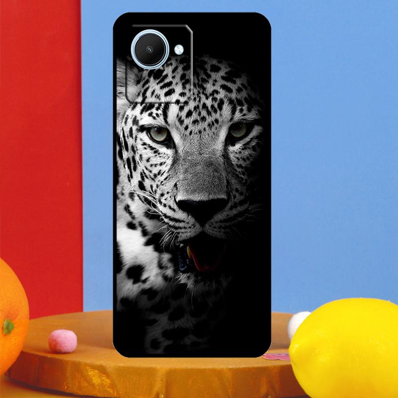 Případ Cheetah Panther Snow Cheetah pro Realme C55 C53 C67 C51 C35 C33 C31 C30 C25s C21Y GT Neo 6 5 9 10 11 12 Pro Plus
